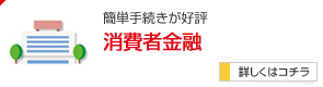 簡単手続きが好評 消費者金融